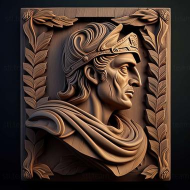 3D model Caesar 4 game (STL)